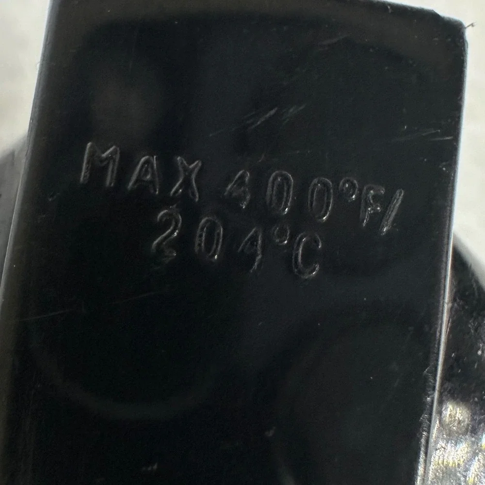 EKCO Slotted Spoon Black Excellent Nylon Stainless‎ Steel Heat Resistant Vntg